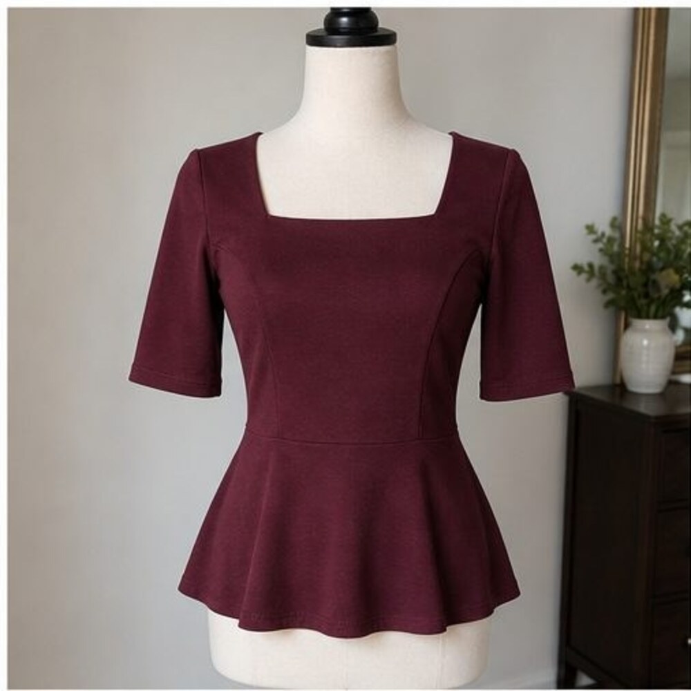 Blush Tie Neck Blouse